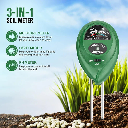 VitaSoilzy⢠3-in-1 Soil Test Meter